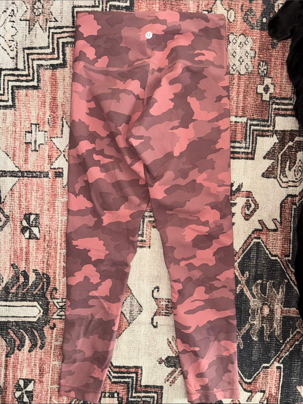 lululemon athletica Pink Camo High-Rise Leggings